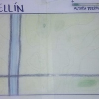 Imagen para la entrada Plano Topografia Medellin. ESC: 1:5000
