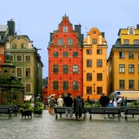 Imagen para la entrada Estocolmo. Relieve y ciudad. 