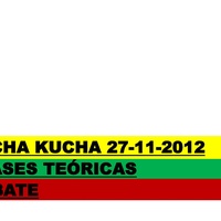 Imagen para la entrada Pecha Kucha clase 27-11-2012